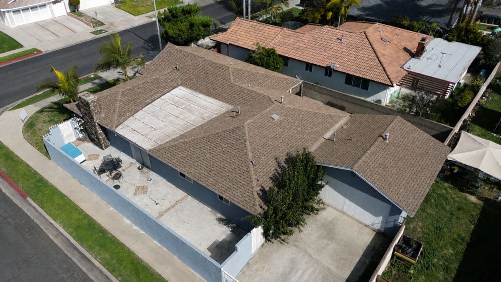 Shingle Roof Replacement — before