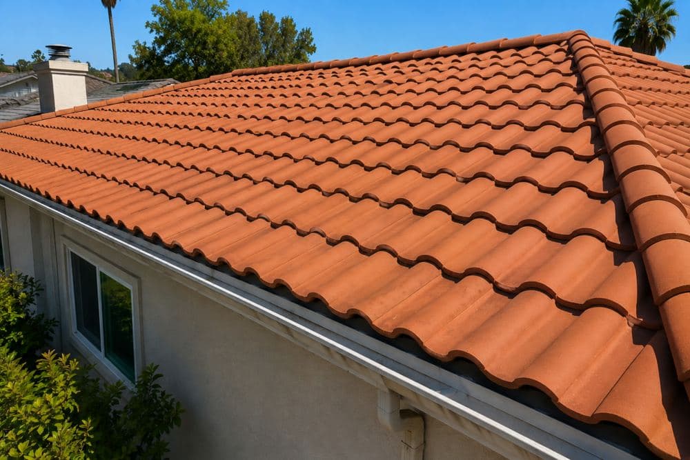 Tile Roof Replacement — after